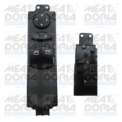 Switch, window regulator